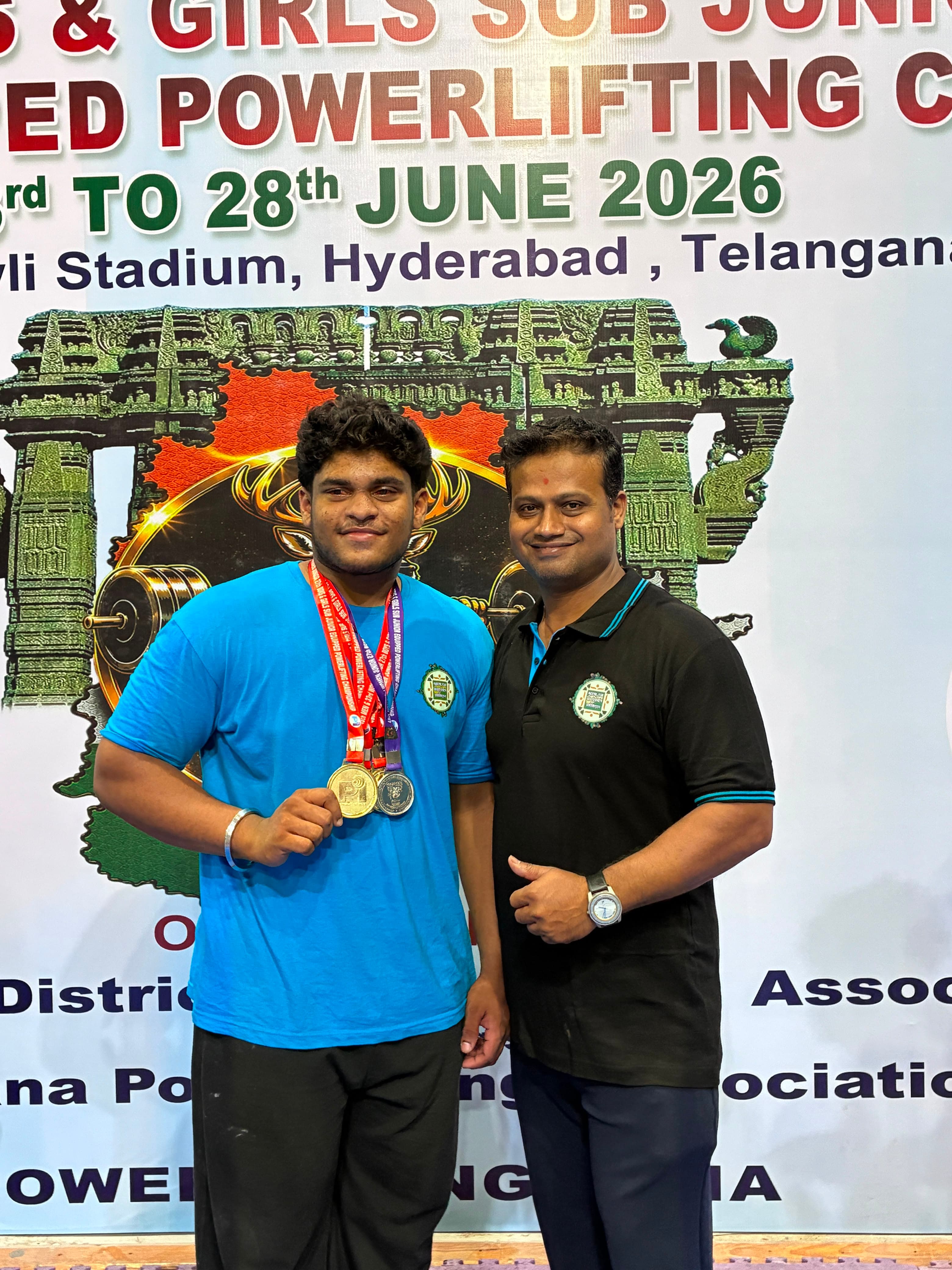 Ronak Jitekar Raw Powerlifter Portrait