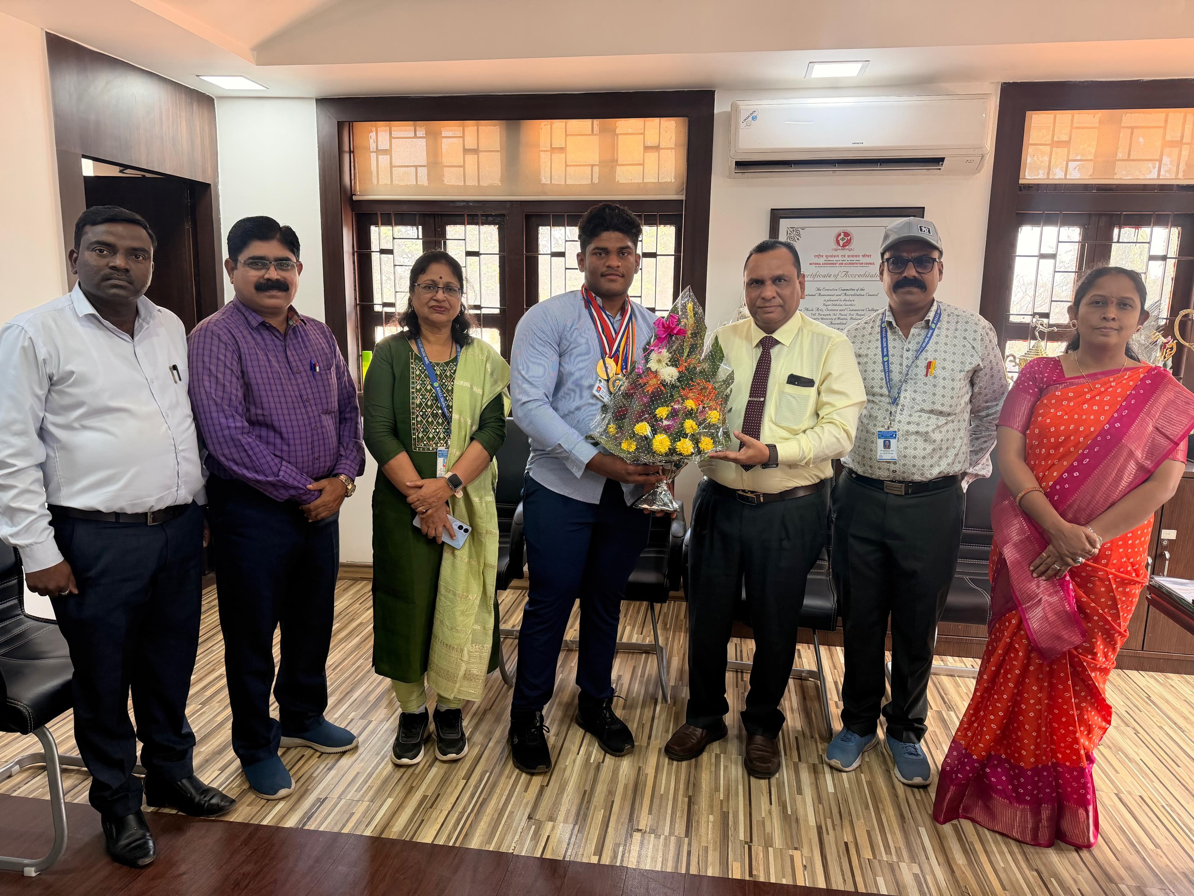 College Principal & Faculty Honor