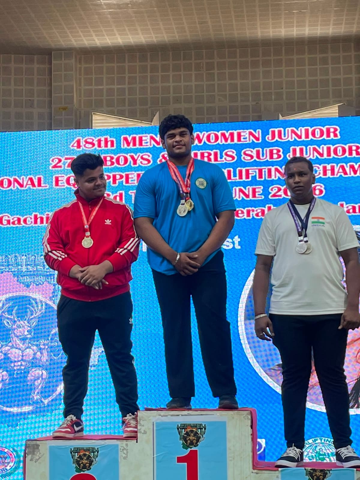 Sub-Junior National 105kg Champion